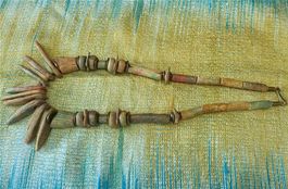 Collier en céramique, fait main, artisanat