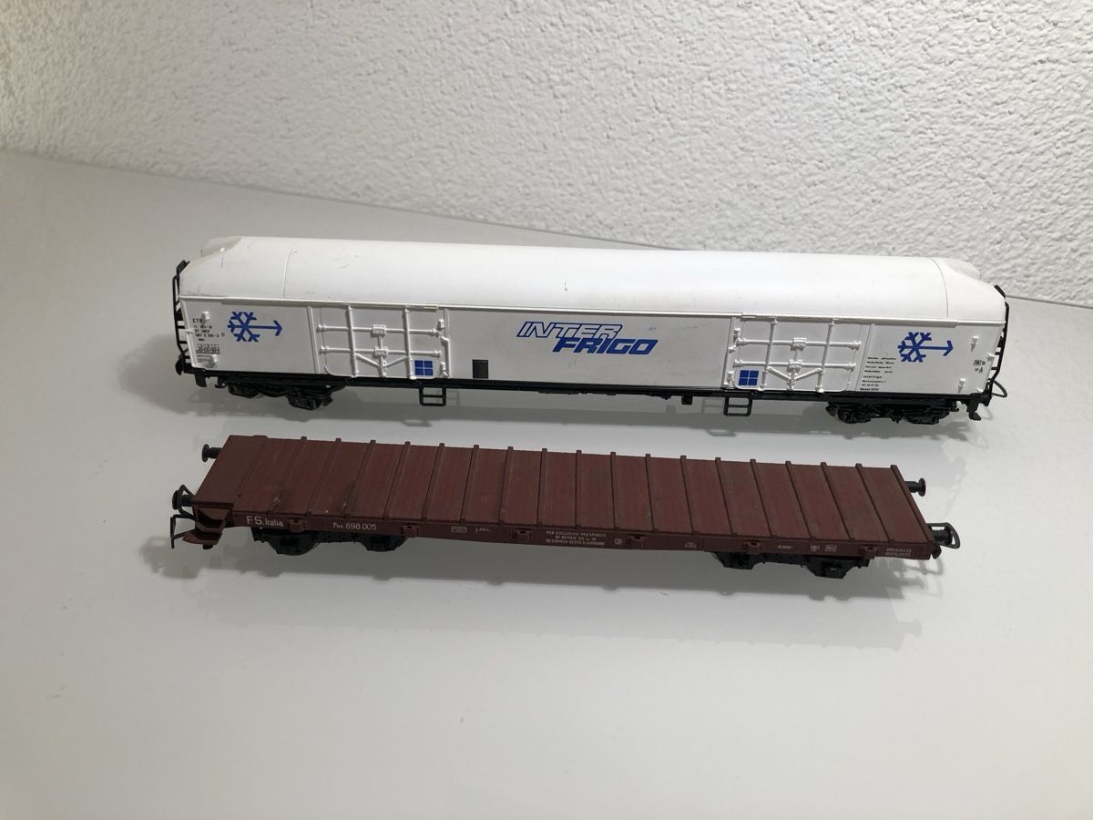 Rivarossi Modellini di ferrovie: Rivarossi Güterwagen H0 / DC – Usato da Zweidlen venduto da Maerliharo_57