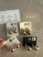 Ohrringe Set 4 Paar AIRYS 