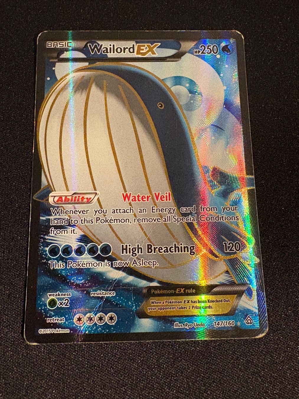 Pokémon Carte collezionabili: Wailord EX #147 English ab 1.- – Difettoso da Allschwil venduto da leo_lft5 1