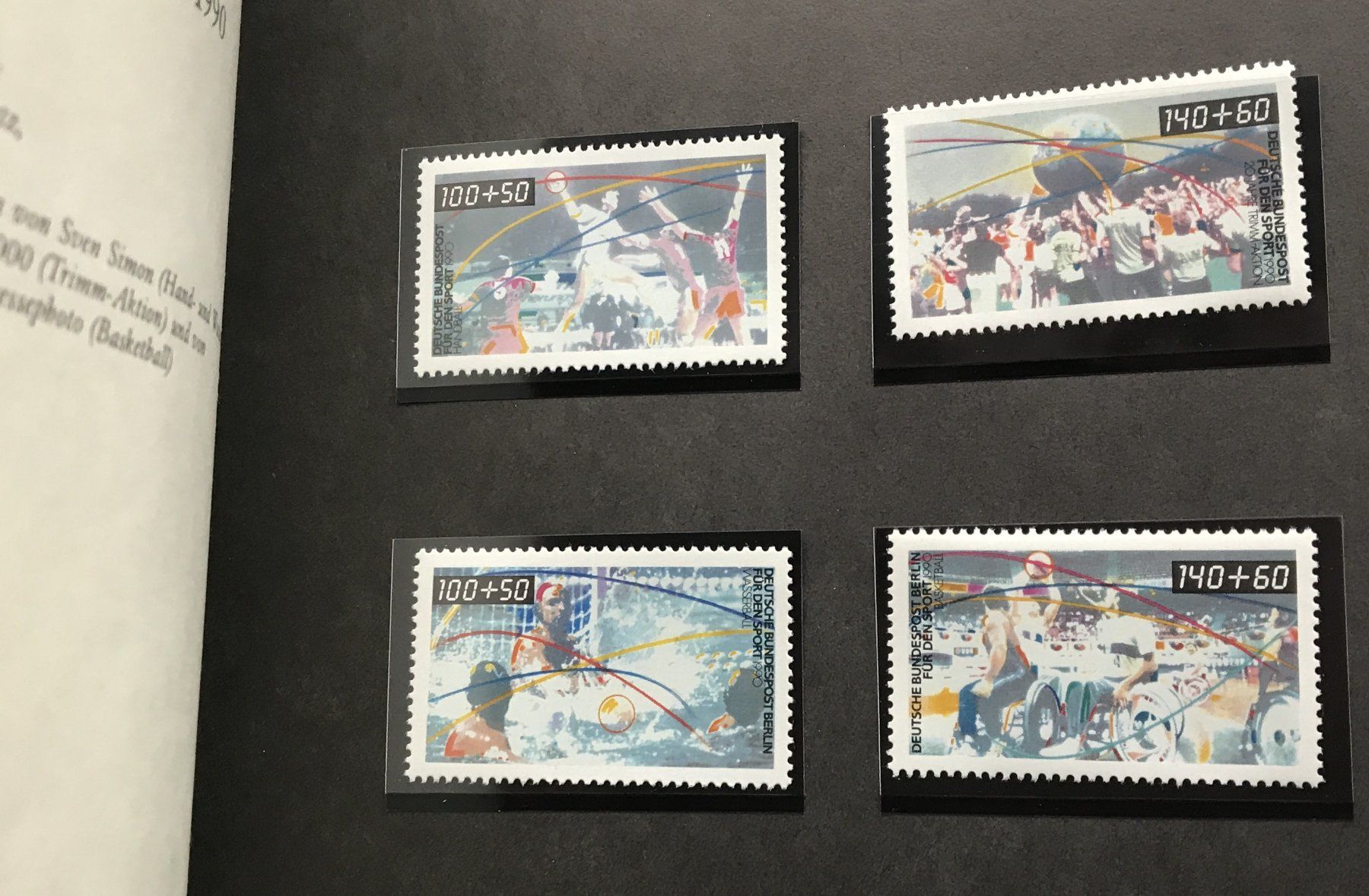 Tutti i francobolli: DIE POSTWERTZEICHEN DER DEUTSCHEN BUNDESPOST 1990 – Usato da Ostermundigen venduto da Kari1937 3
