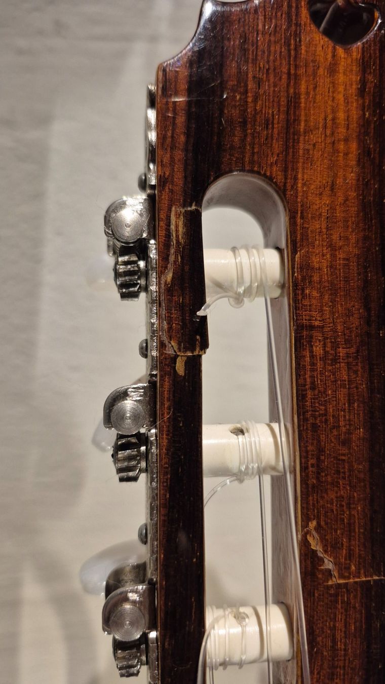 Strumenti musicali: Linkshand Akustik Gitarre Vimus 20 1982 – Usato da Winterthur venduto da NorrSydGuitars 9