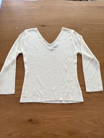 Maglioncino DANIEL & MAYER beige scollo V 