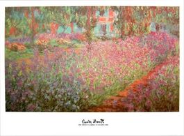 Claude Monet  "The Artist’s Garden At Giverny 1900"