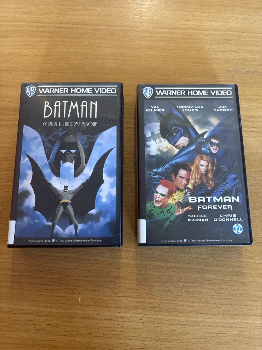 Tutti i VHS: Lot 2 cassettes VHS Batman – Usato da Les Brenets venduto da moe_ym8r
