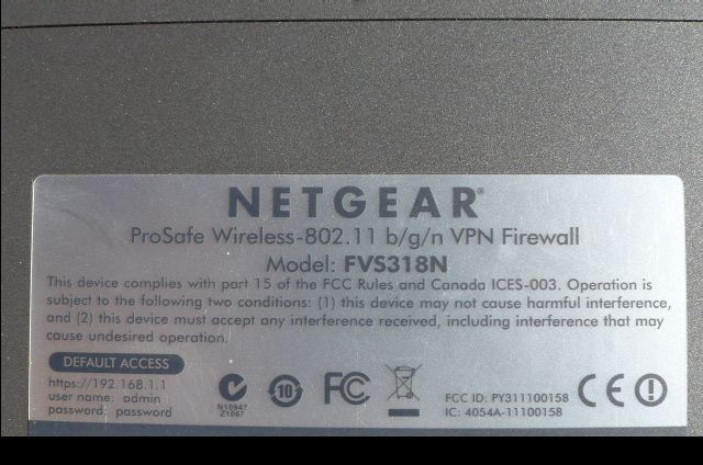 Modem & Router: Netgear Wlan Router FVS318N – Usato da Auswil venduto da Rudi60 2