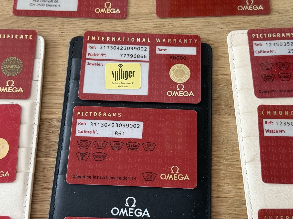 Omega Orologi: Omega - Porte Carte Garantie – Usato da Bassecourt venduto da 59.00chf 3