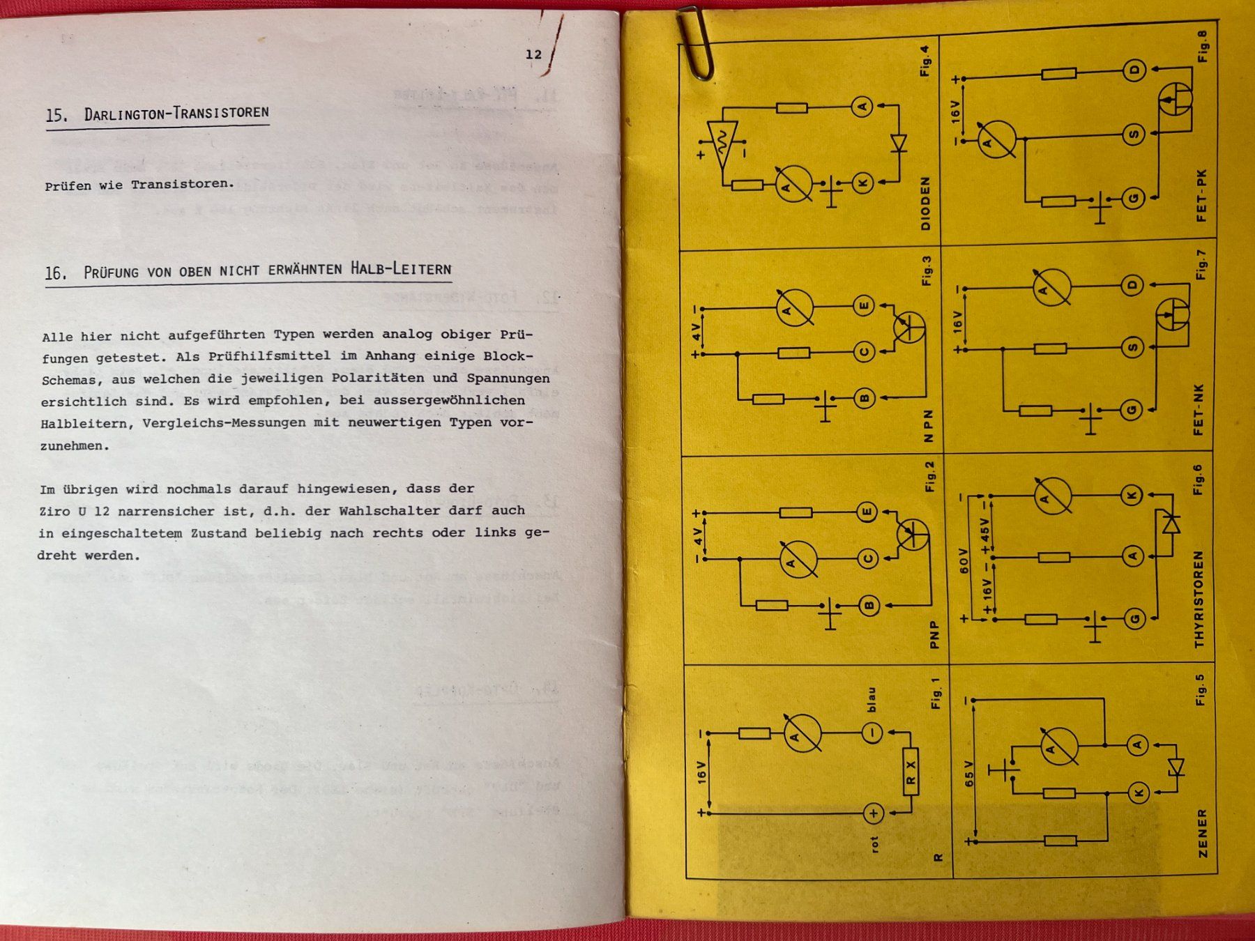 Misurare: Halbleiter-Elektronikbauteile-Testgerät 'Ziro U12' – Usato da Lütisburg venduto da wiesenpippau 8
