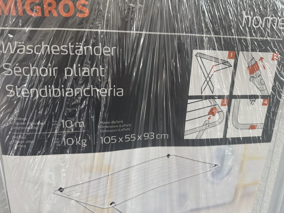Stenditoi: Wäscheständer NEU & OVP  – Nuovo e nell'imballaggio originale da Gurmels venduto da topsommer 2