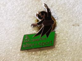 Ansteckpin 93: Pro Senectute Alter & Sport