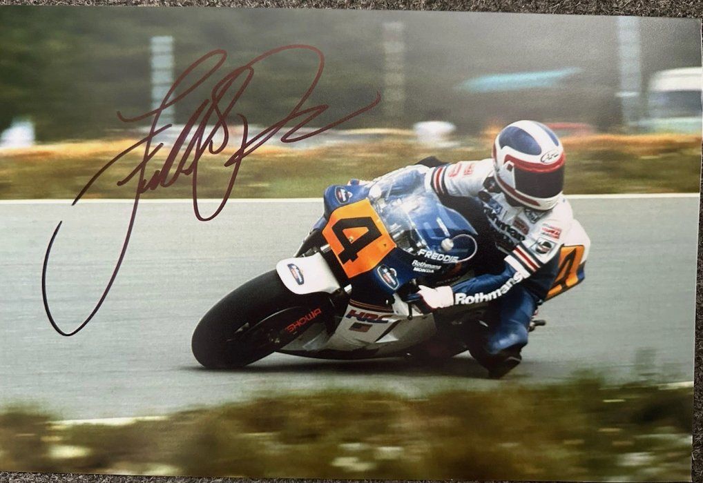 Autografi: Autogramm Freddy Spencer – Usato da Schmerikon venduto da Olympia04