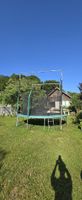 Grosses Gartentrampolin mit Netz, Top Zustand, Sommer!
