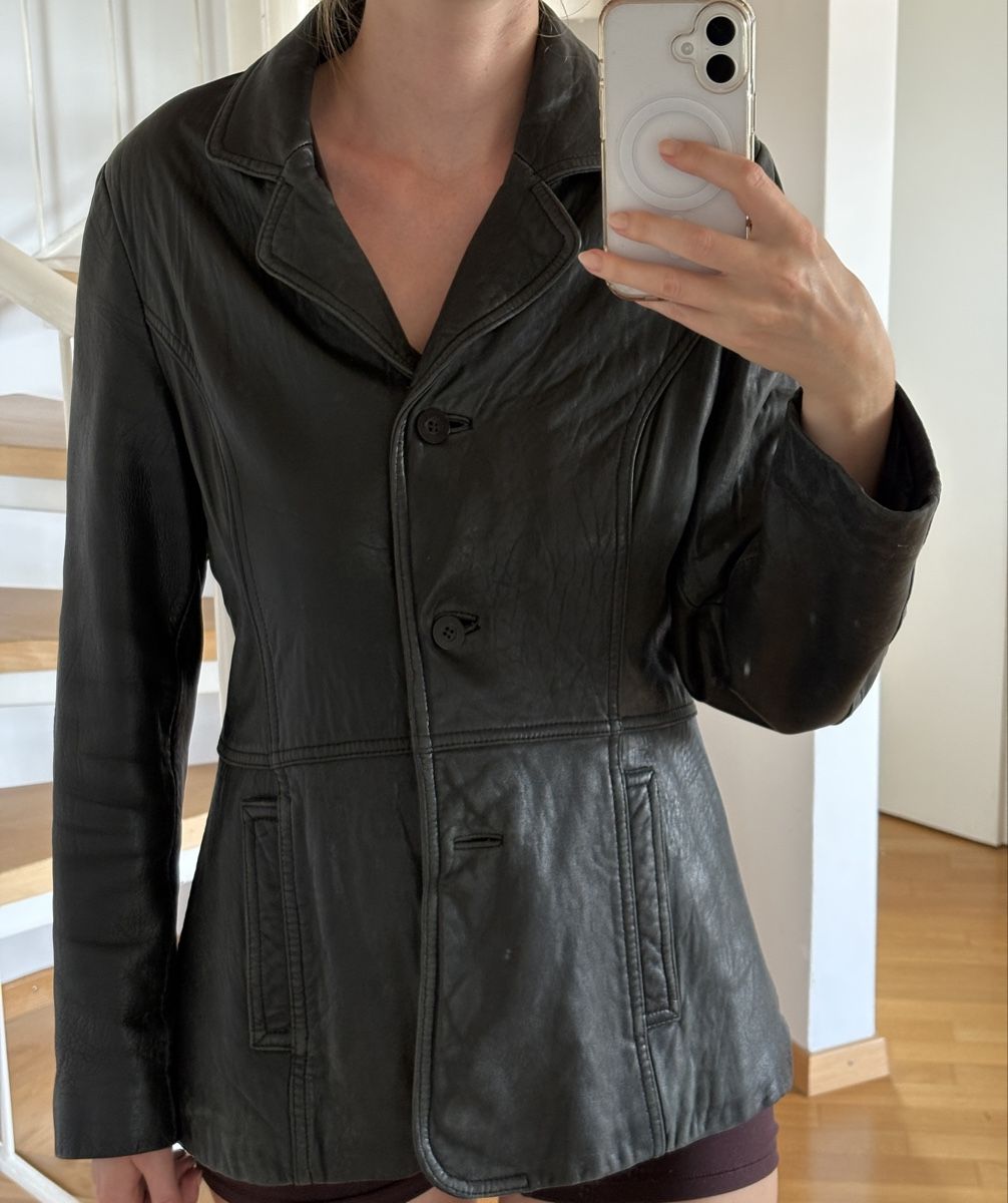 Vestes: Lederjacke Schwarz – D'occasion à Zürich par chj_57pl 3