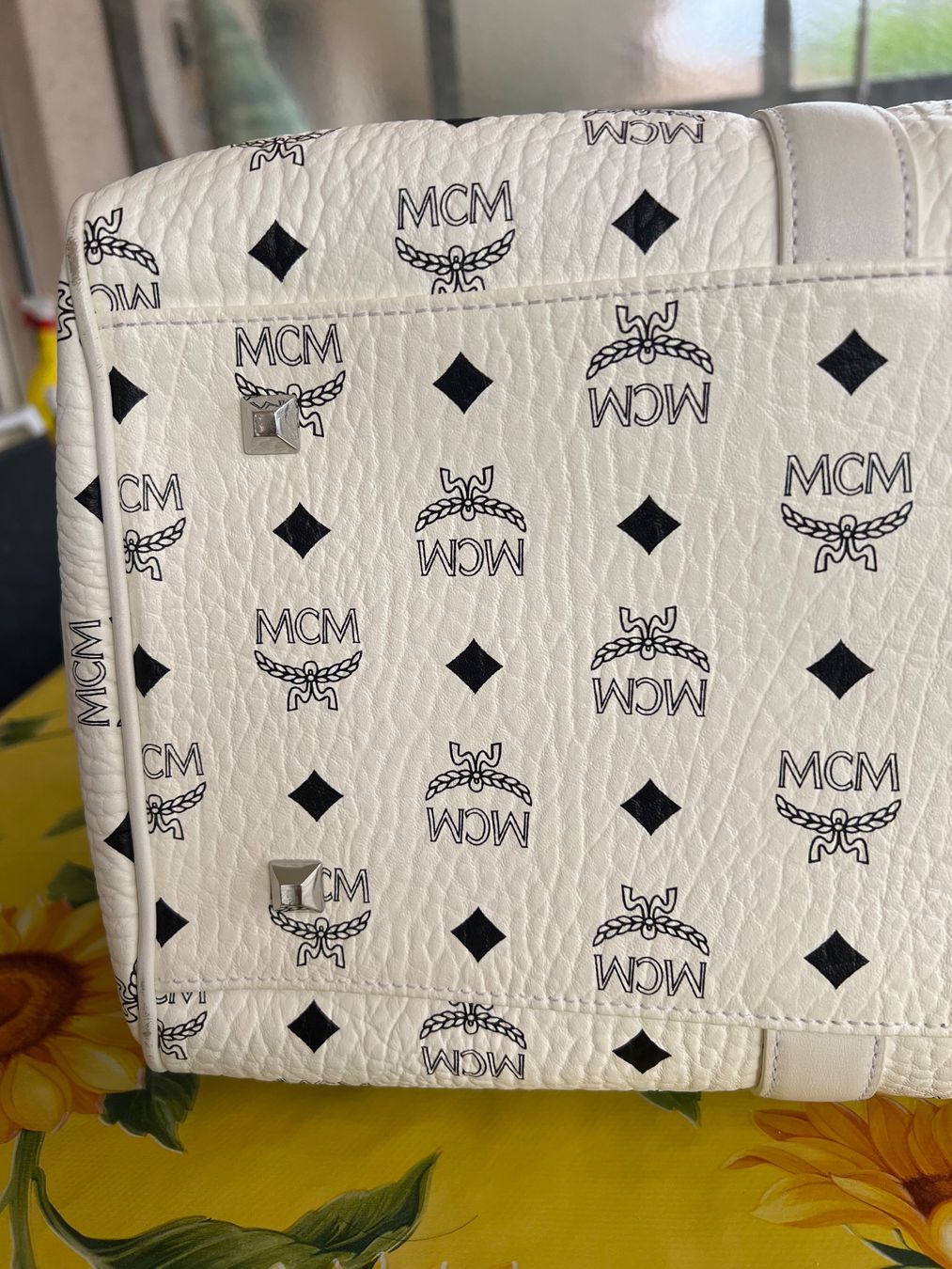 Mcm Borse: MCM Weekender 45cm - ungetragen / white – Nuovo (secondo la descrizione) da Derendingen venduto da MDPshopandmore 5