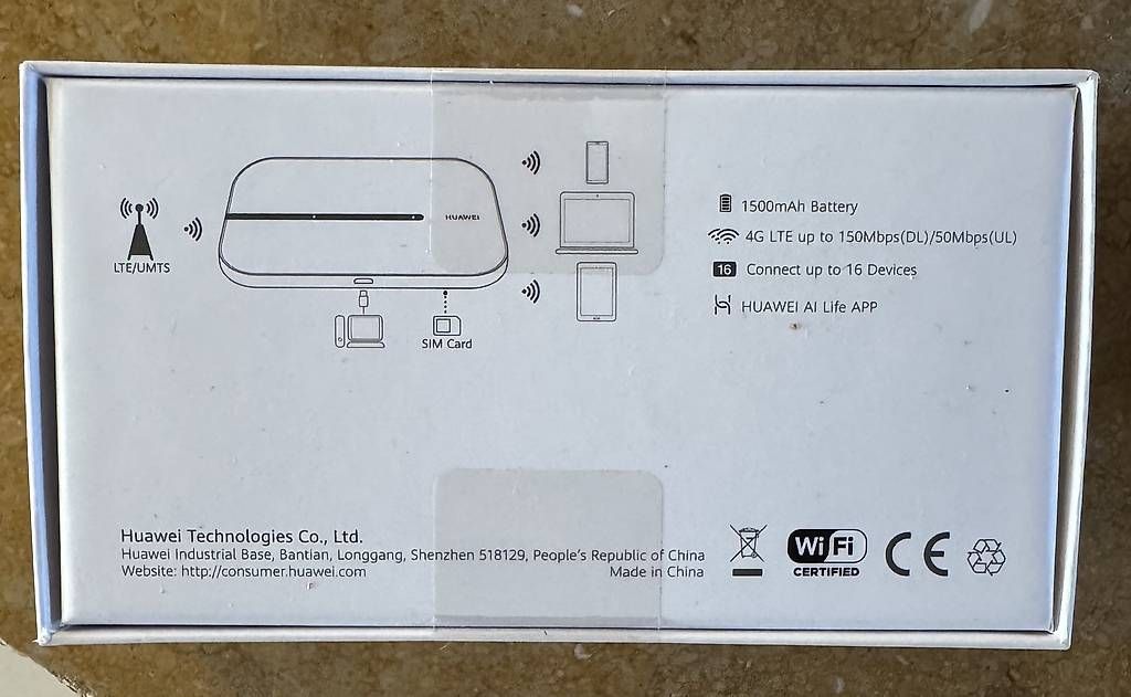 Modem & Router: HUAWEI 4G Mobile WiFi – Usato da Oberlunkhofen venduto da nem_7cbf 1