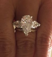 Natural Diamond ring GIA certified/ Natürlicher Diamant