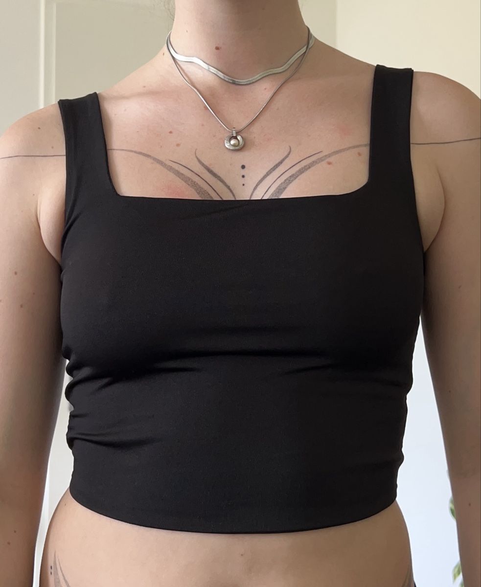 Tops: Schwarzes Top – D'occasion à Aesch BL par noe_xz5r