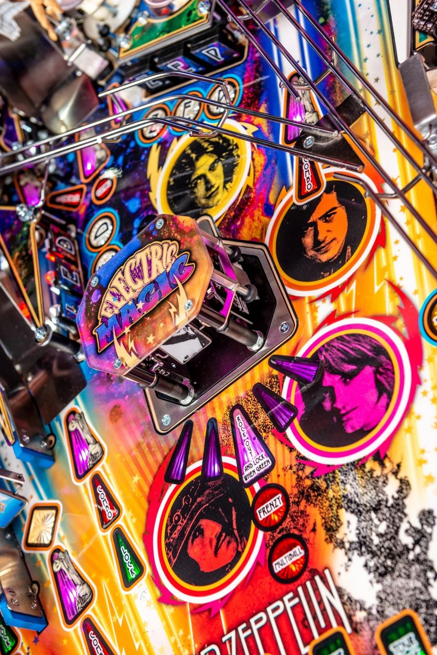 Stern Pinball Flipper: Led Zeppelin LE + Topper Stern Flipperkasten – Usato da Carì venduto da Max1102 4