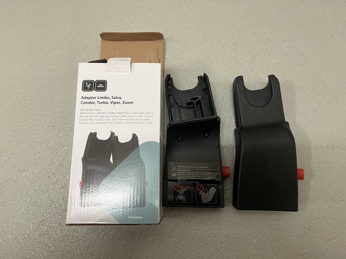 Unità & Adattatore: ABC Design Kinderwagen Adapter – Nuovo (secondo la descrizione) da Wettingen venduto da xiaoshir 1
