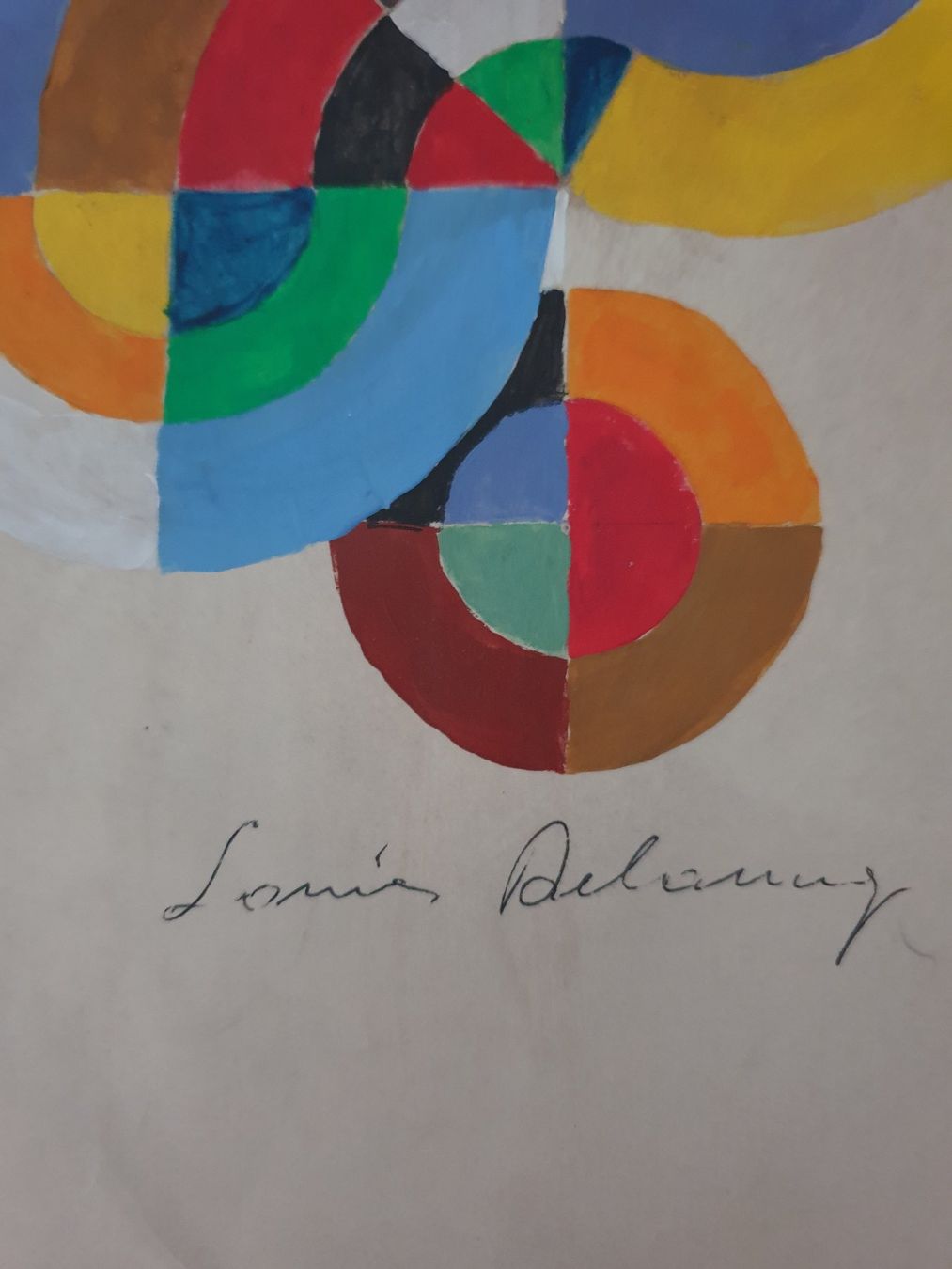 Dipinti: Sonia Delaunay - Rythme Coloré – Usato da Caslano venduto da rob_w2fm 6