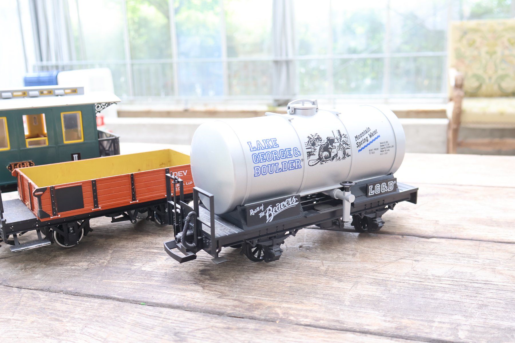 LGB Modellini di ferrovie: LGB 3 x Wagen – Usato da Winterthur venduto da Monstera 1