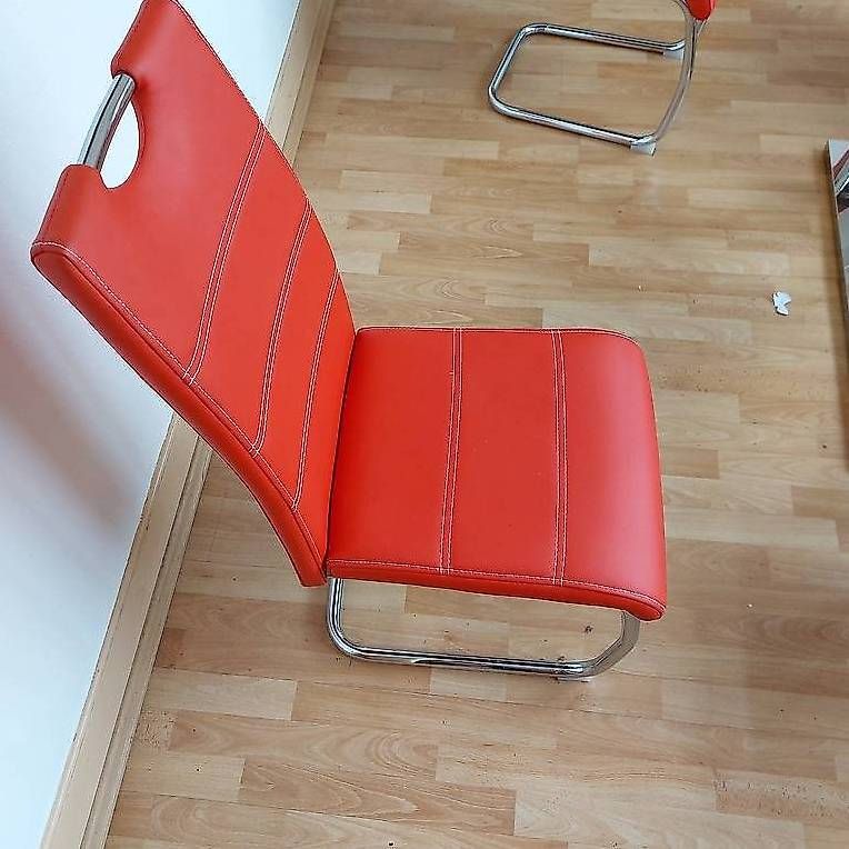Conforama Set di tavolo e panche: 1 table en verre + 6 chaises Flori – Nuovo (secondo la descrizione) da Le Landeron venduto da Paul_Liquidations 2