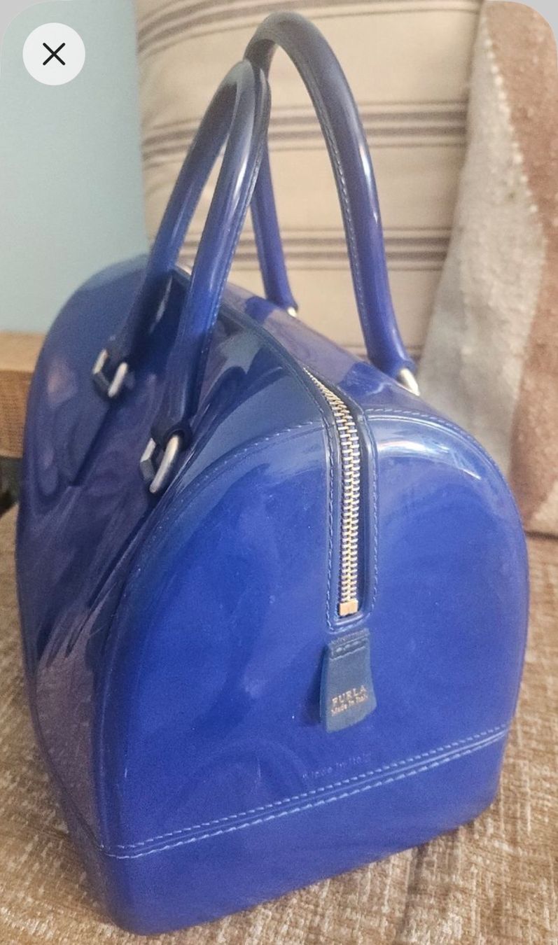 Furla Taschen für Damen: Furla candy bag blau – Gebraucht aus Diepoldsau von Soleil0425 1