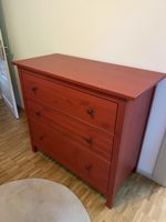 Ikea Hemnes Kommode rot gebraucht
