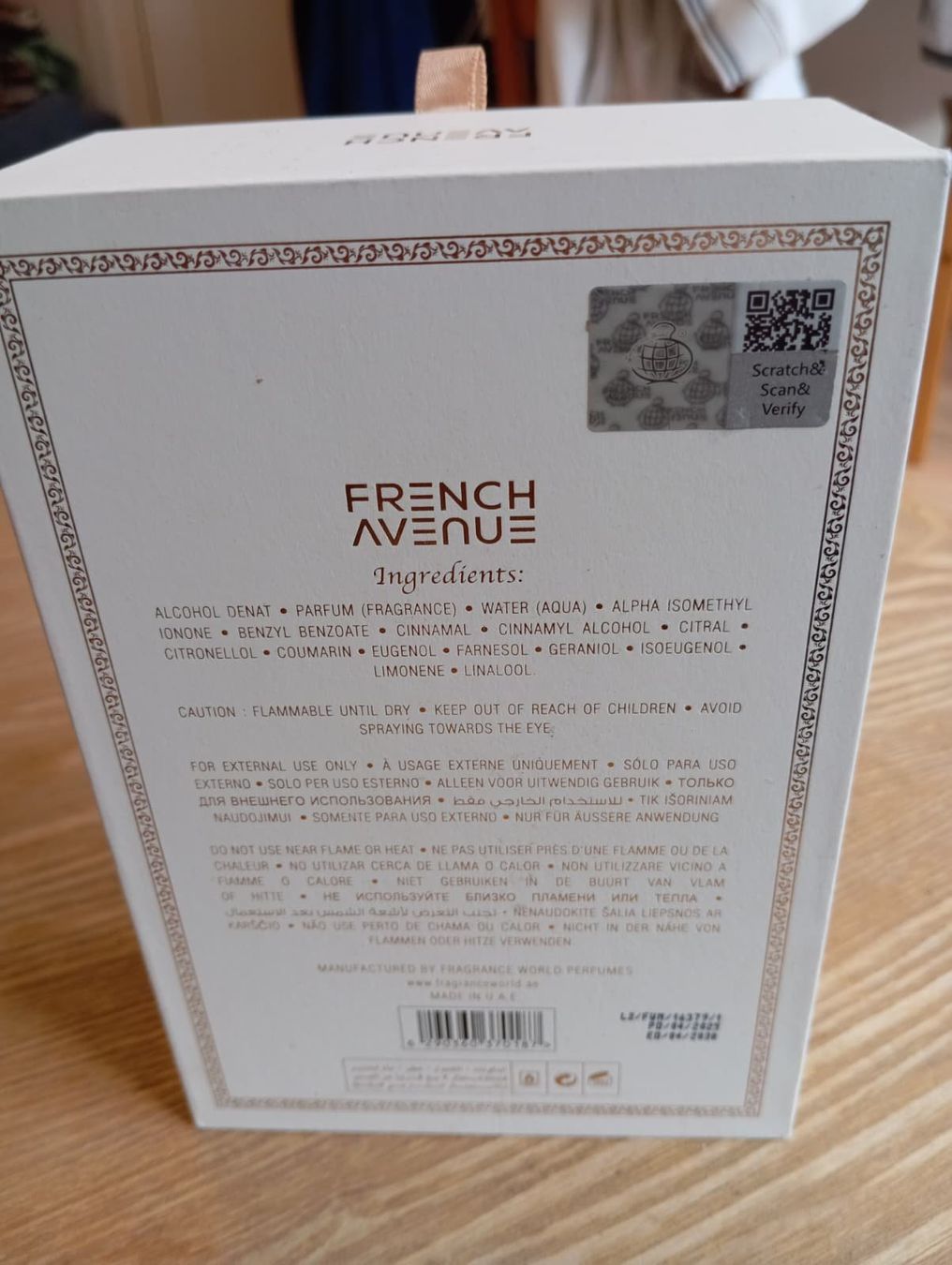 Profumi & Eau de Toilette: French Avenue - Essence de Blanc 100 ml – Nuovo (secondo la descrizione) da Biel/Bienne venduto da Wolfsrudel999 4
