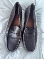 Mocassins Tod's cuir marron T.39.5. Parfait pour l'automne.
