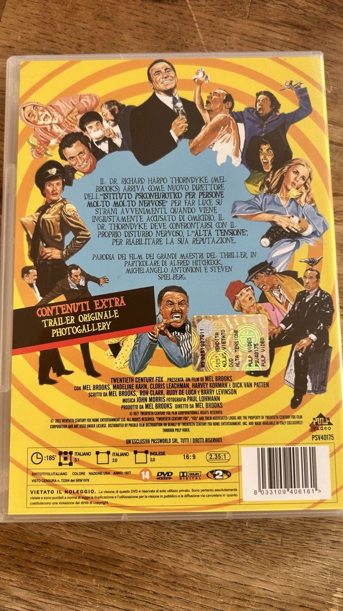 Tutti i DVDs: Höhenkoller - High Anxiety – Usato da Lugano venduto da bad_2t9b 1