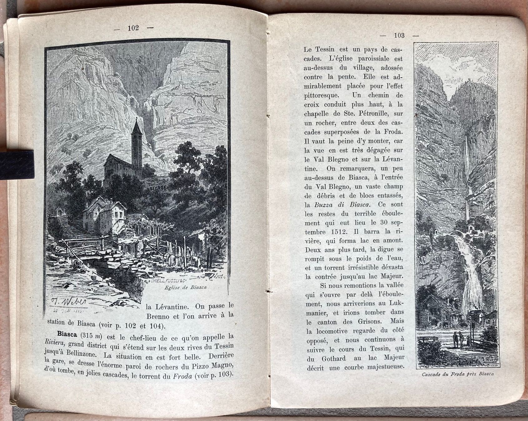 Libri: La ligne du St-Gothard - J. Hardmeyer vers 1885 – Usato da Versoix venduto da Decapod 7