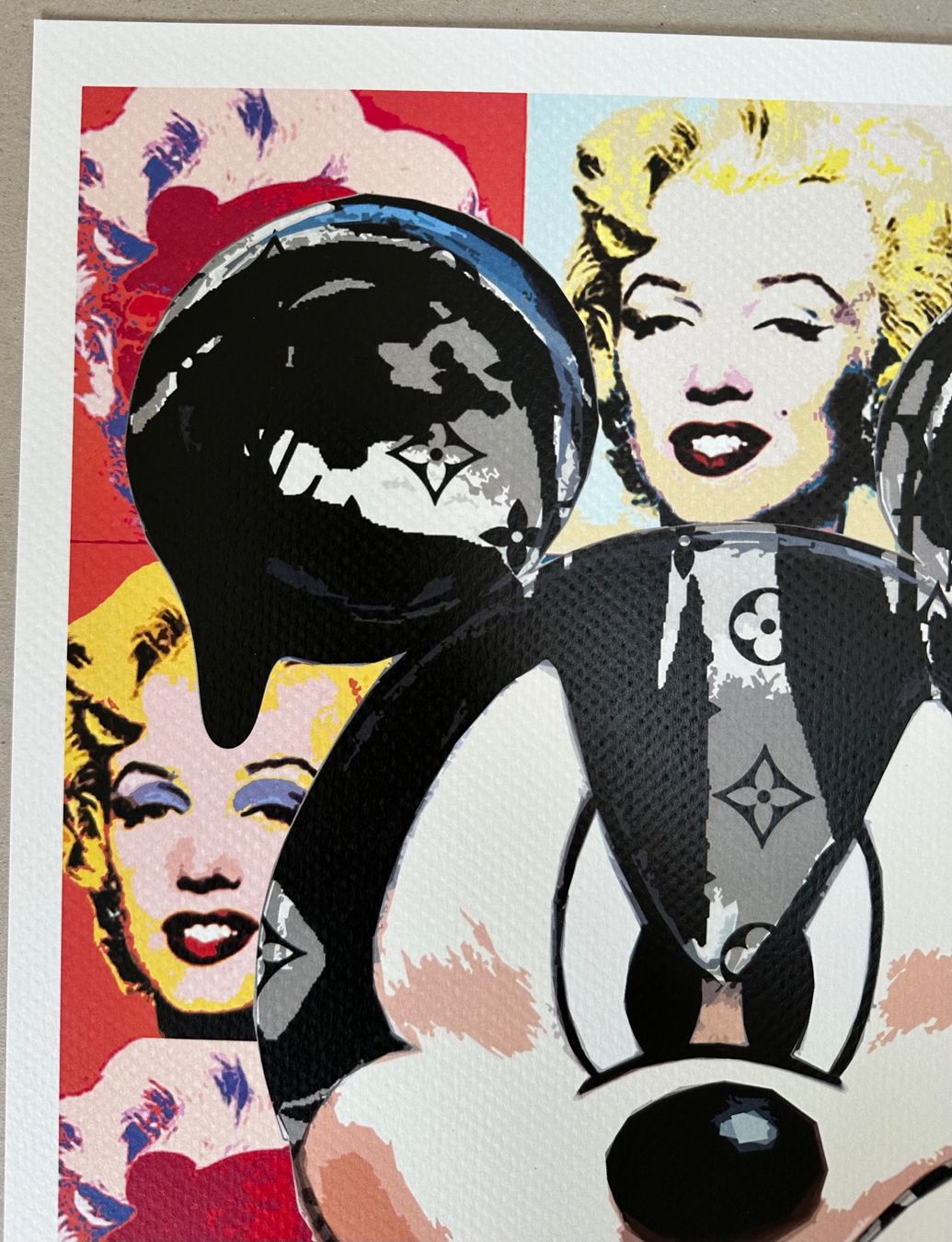 Poster & Bilder: Death: Monroe Angry Mickey, signiert – Neu (gemäss Beschreibung) aus Meilen von Smgdesign 3