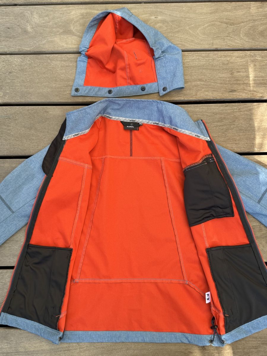 Jacken & Mäntel: K-Tec Softshelljacke Gr. 152 | Blau mit Kapuze, Top Jugend – Gebraucht aus Sulgen von millowillow 4