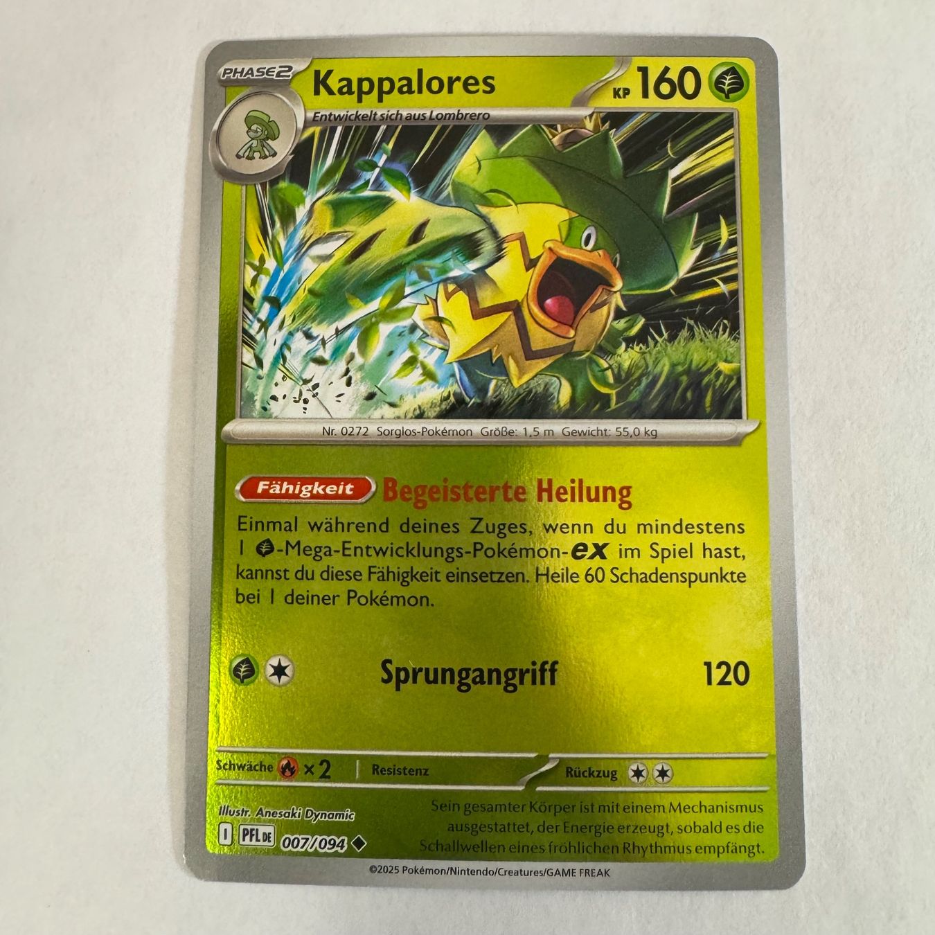 Pokémon Carte collezionabili: Pokémon PFL - Kappalores - 7 / 94 - DE – Nuovo (secondo la descrizione) da Staad SG venduto da miaCards