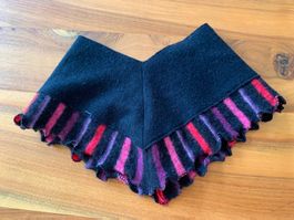 Gefilzter warmer Kragen tolle Farben Halswärmer Schal