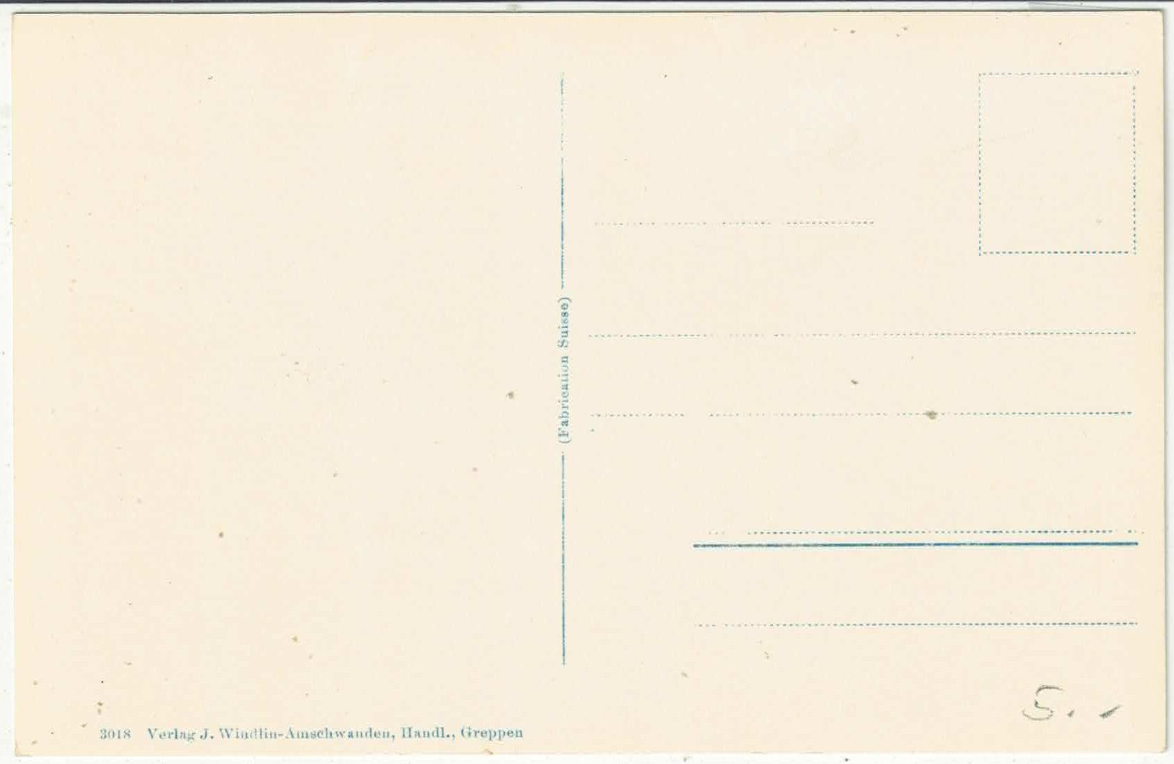 Cartoline postali: Greppen - Dorfansicht – Usato da Ettingen venduto da Kartenplanet 1