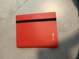 Album per carte Ultra Pro rosso 4 tasche