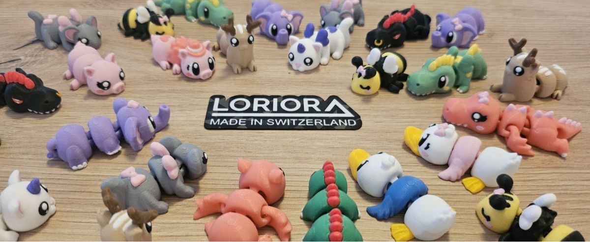 Giocattoli: Loriora Tierfiguren, 3D Druck, neu! – Nuovo e nell'imballaggio originale da Meggen venduto da Atw_22_E