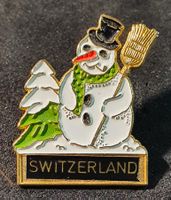 GG008 - Pin Schneemann in Switzerland