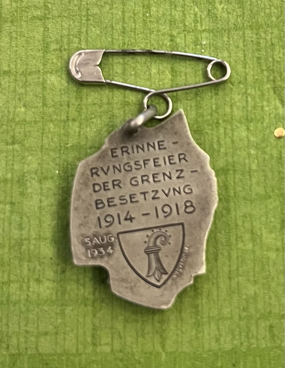 Medaglie: Abzeichen 1914 – Usato da Itingen venduto da Bebbi6569 1