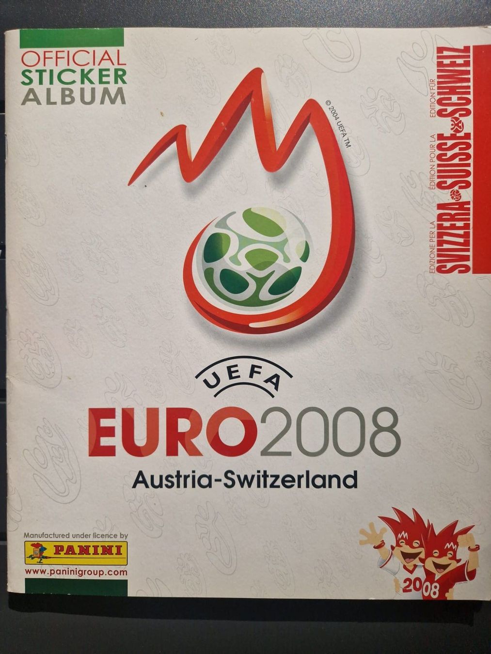 Panini Sammelbilder & Trading cards: Panini Euro 2008 Austria-Schweiz – Gebraucht aus Ruggell von whuizinga