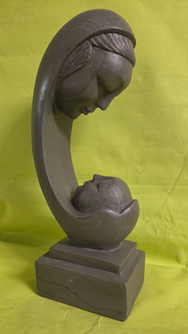 Sculture & Statue: Sandstein Statue Maria mit Kind 40cm – Nuovo (secondo la descrizione) da Roggliswil venduto da Mabelco 1