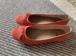 Ballerina aus echt Wildleder, Gr. 42 *NEU*