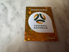 Fussball WM 2026 Panini Sticker Australia Wappen AUS 1