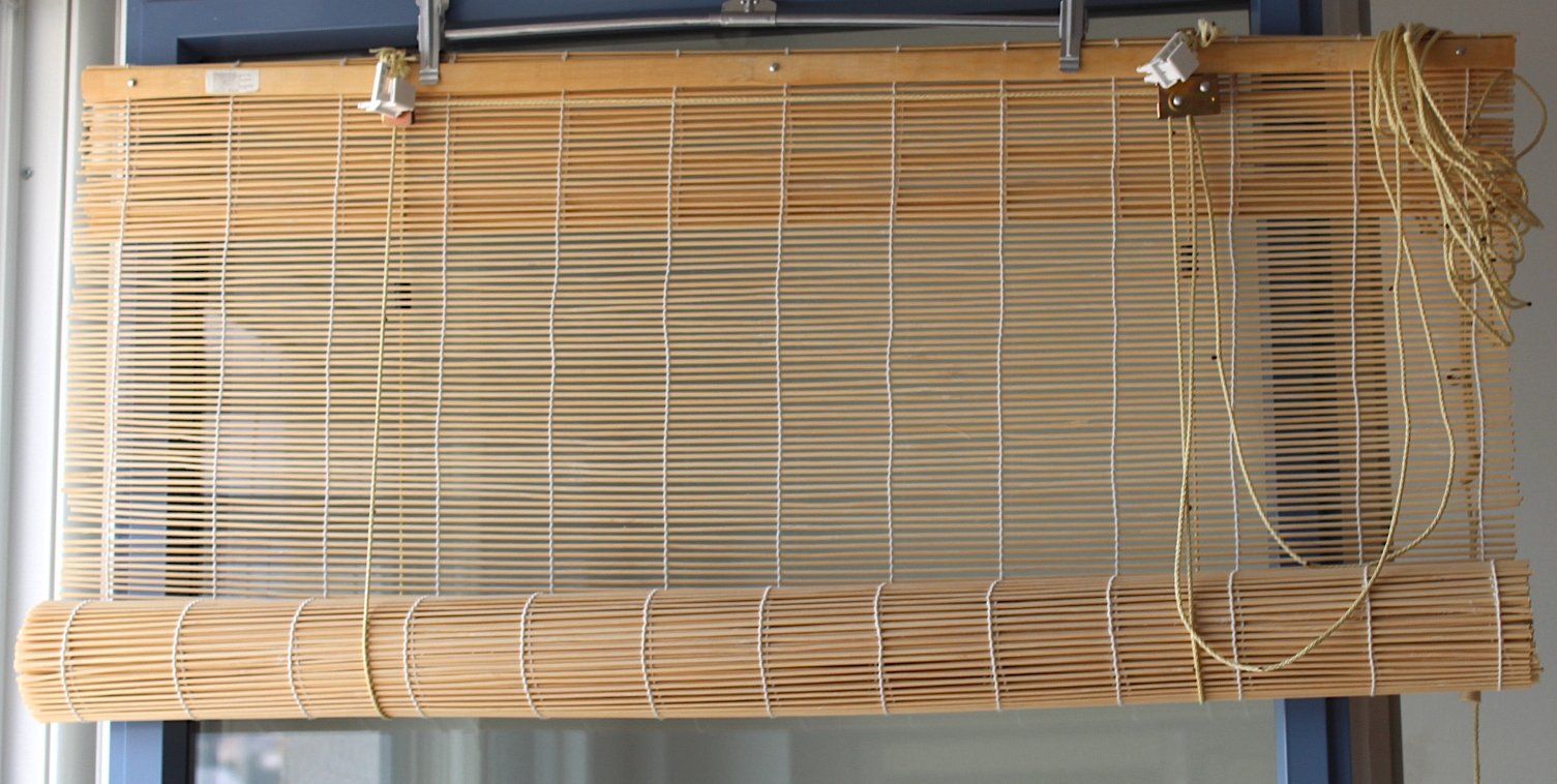 Tende: Bambusrollo Natürlich 90 cm x 240 cm – Usato da Locarno venduto da fripui 1