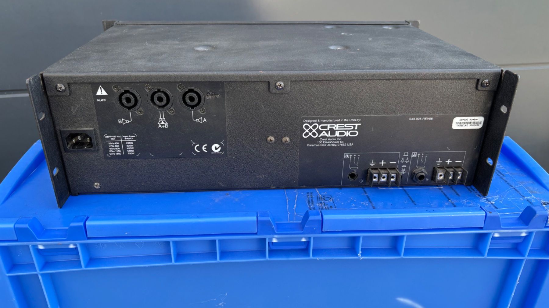 Amplificatori: Crest Audio V450 Endstufe – Usato da Büren an der Aare venduto da Inferno74 2