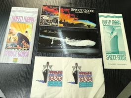 Queen Mary & Spruce Goose Andenken Set original Long beach