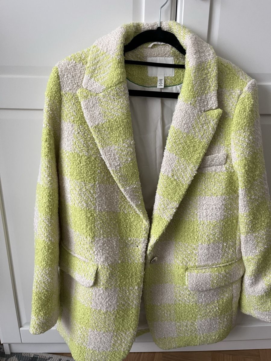 H&M Giacche: Oversize-Blazer aus Tweed – Nuovo (secondo la descrizione) da Allschwil venduto da eyl_bb8q 2