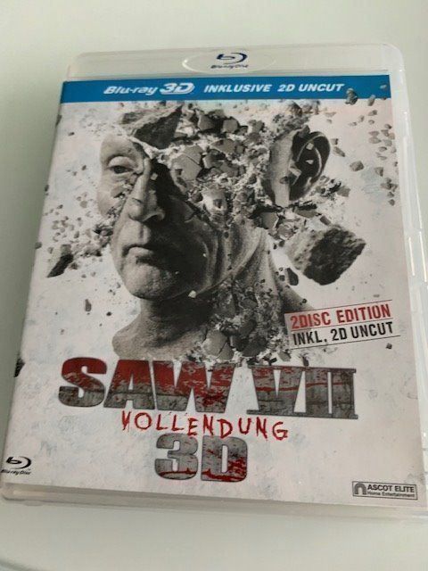 Tutti i DVDs: blu rey 3D  SAW VII vollendung – Usato da Goldach venduto da ztp
